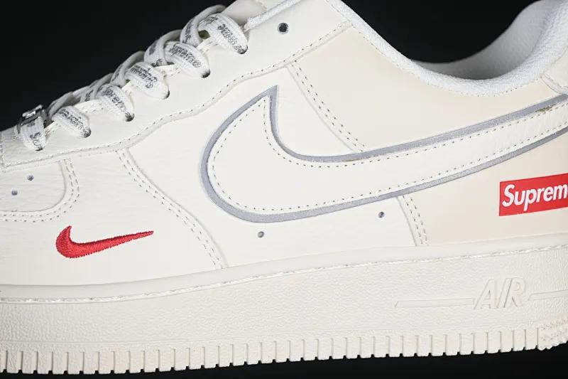 All categories Nk Air Force 1 Air Force series Nk Air Force 1 Low Air Force low top Nike Air Force 1'07 Low Supreme co-branded off-white small red hook Air Force 1 low-top casual sneakers CS5288-052